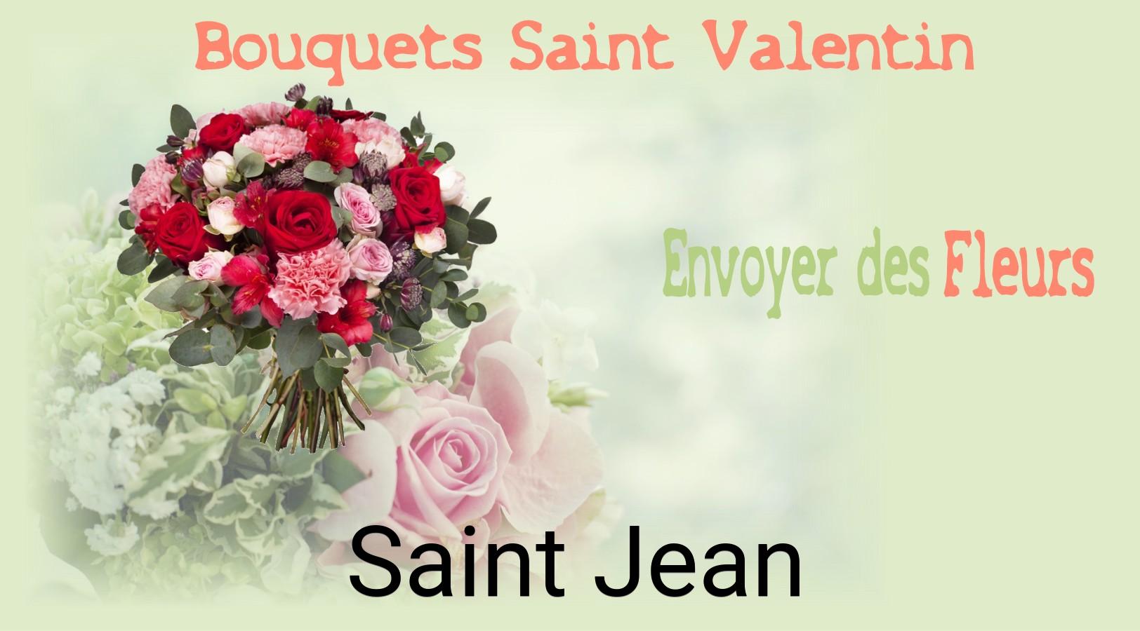 Roses de Saint-Valentin livrées à Saint-Jean